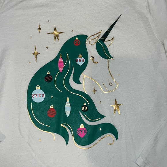 Unicorn ornament shirt - Picture 2 of 2